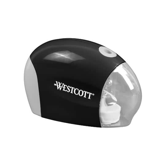 6 Pack: Assorted Westcott® Battery Operated Pencil Sharpener